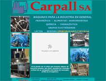 Tablet Screenshot of carpallsa.com.ar